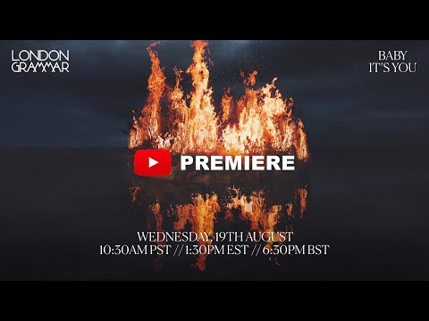 London Grammar – Baby It&#039;s You (New Single Reveal 1 Hour Live Stream)